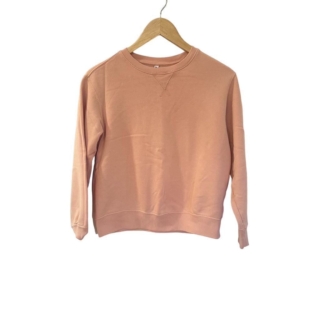 Uniqlo Peach Sweatshirt sz 11-12